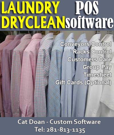 Laundry Dry Cleaning POS Software